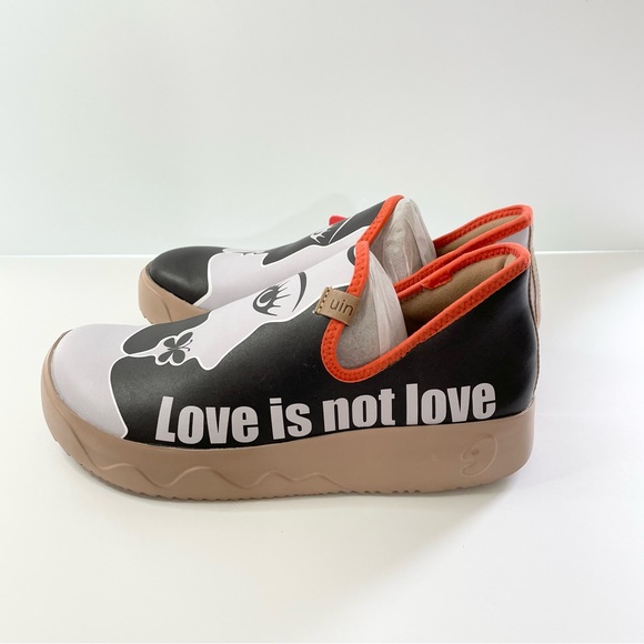 Size 9 NWT UIN Sonnet Fuerteventura I Women Slip On Thickened Midsole - Picture 6 of 8